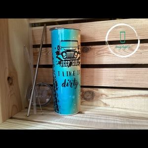 Jeep girl tumbler